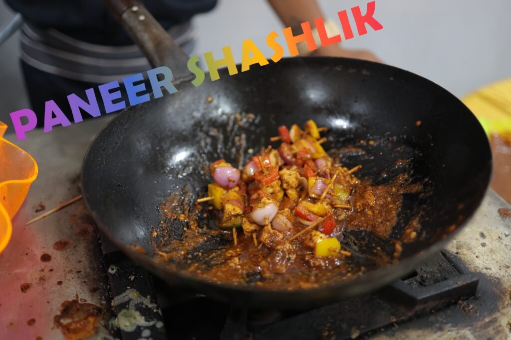 Paneer Shashlik live
