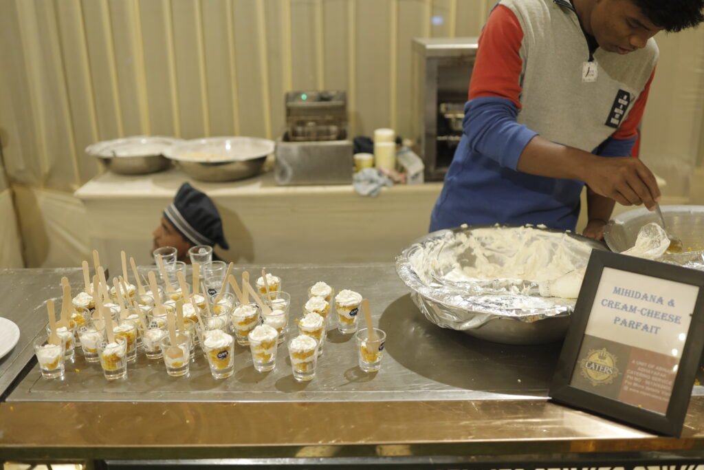 Mihidana & cream cheese Parfait