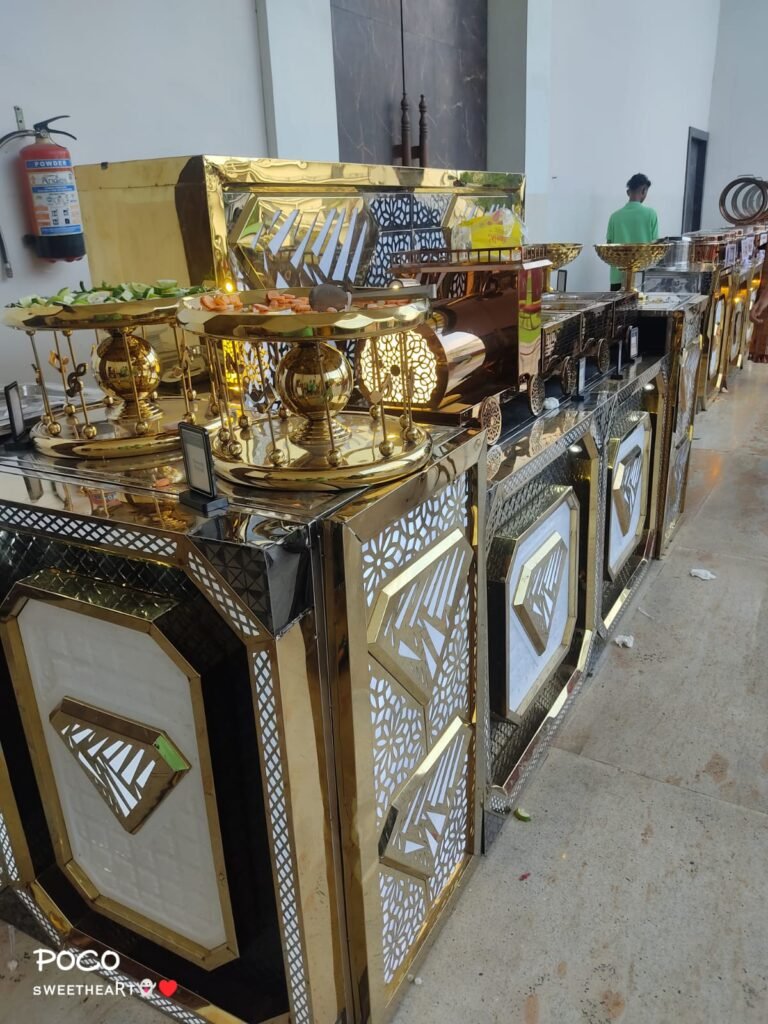Indoor Catering Setup by The Royal Caters